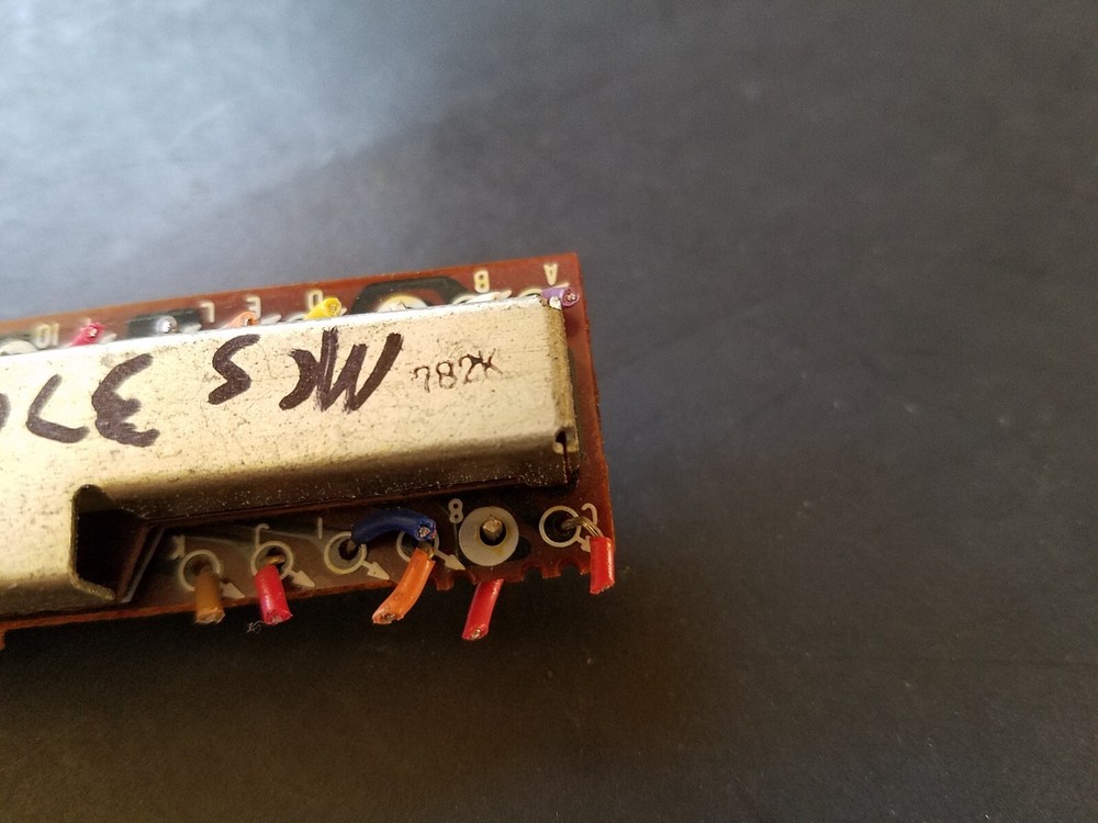 Original Function Switch For an MCS 3701 Tuner