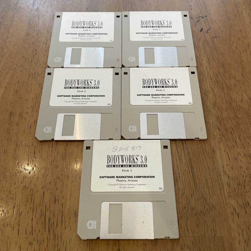 BODYWORKS 3.0 For DOS And Windows     Educational  Software