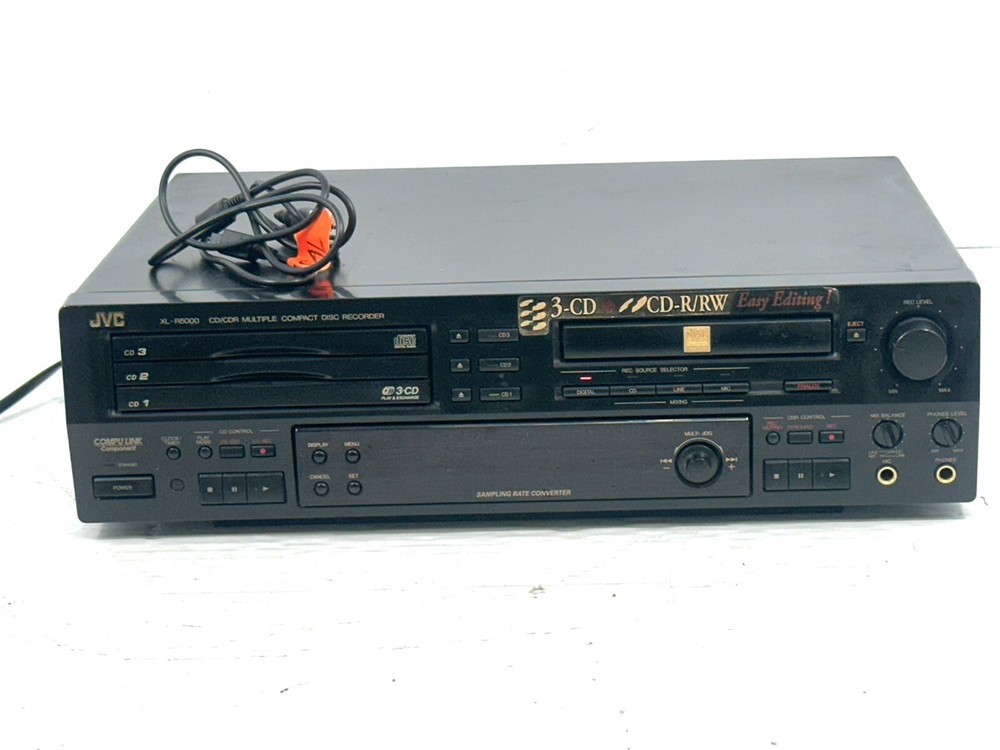 JVC XL-R5000 Digital Multi CD Compact Player & Recorder, Left Side Working Only
