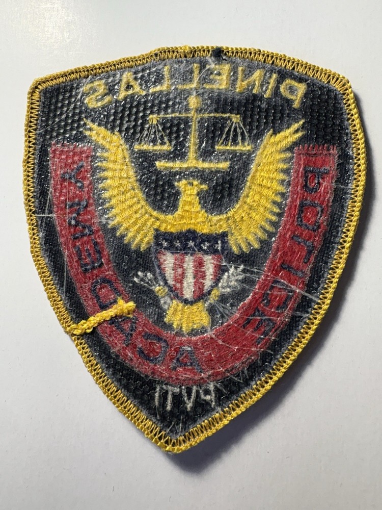Pinellas Police Academy Patch ~ Florida