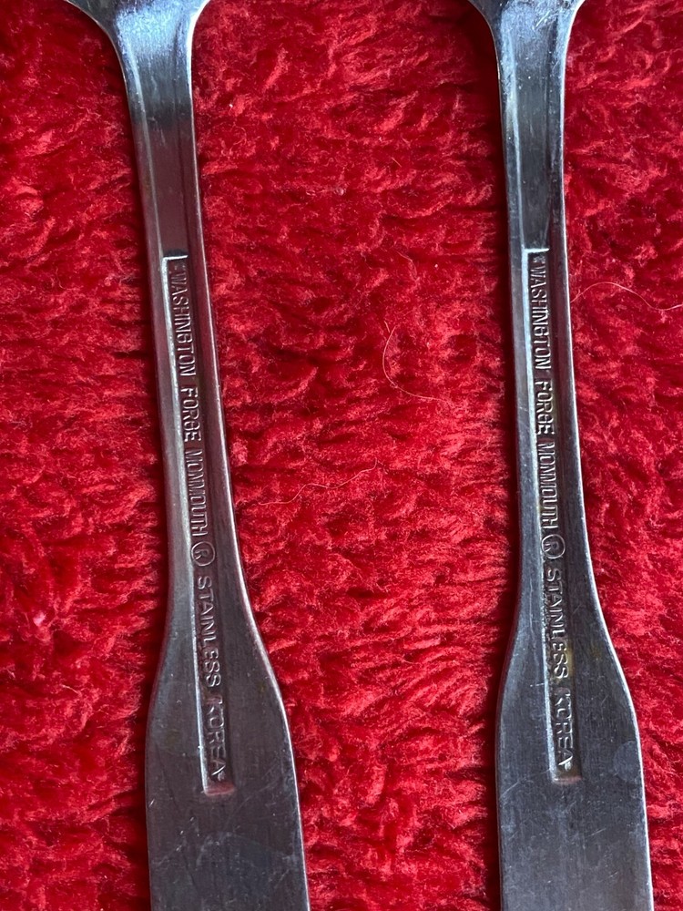 2 Grapefruit Spoons by Washington Forge Monmoth Stainless