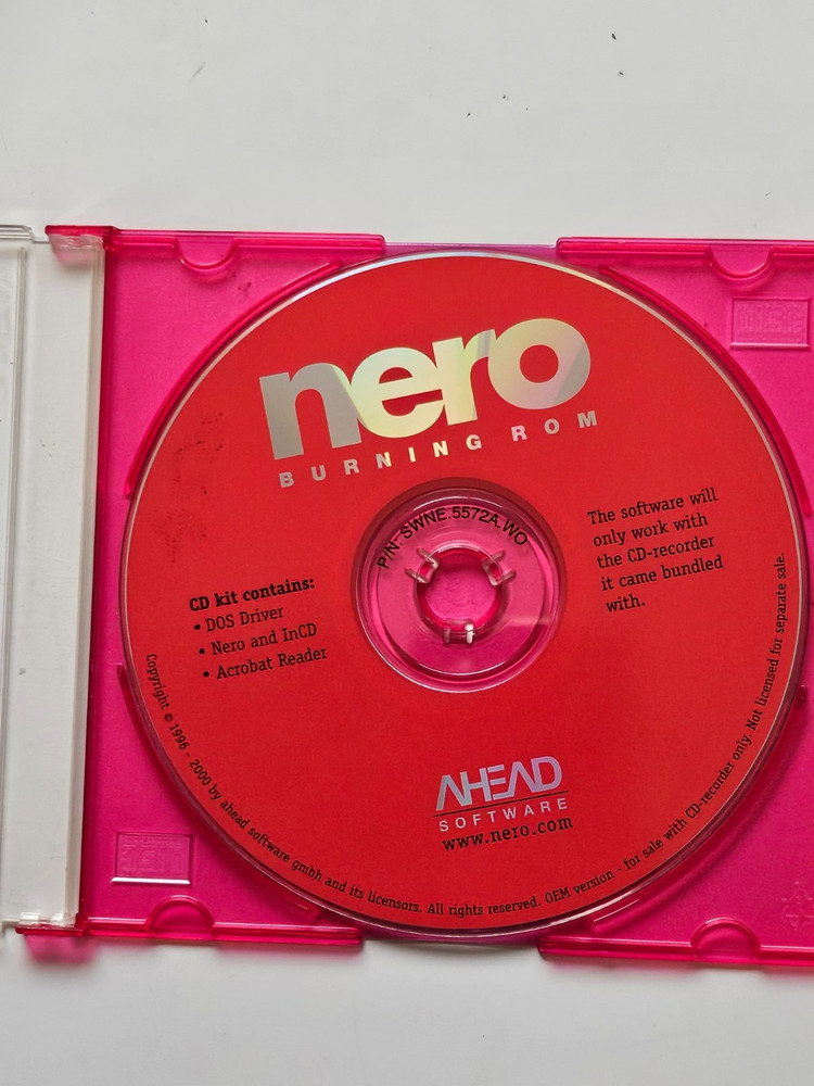 Nero Burning Rom Replacement CD Burning Software CD DOS Drive