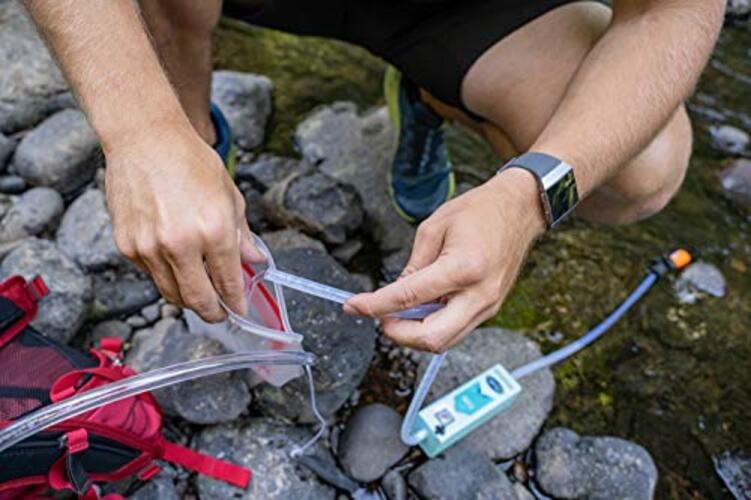 Portable Automatic Pump/Water Filtration System - for Camping Without Filter