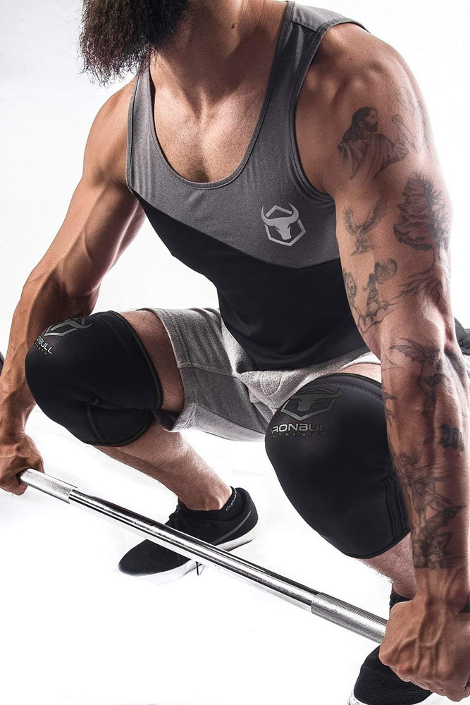 7Mm Knee Sleeves for Weightlifting & Powerlifting - Compression Support Pair