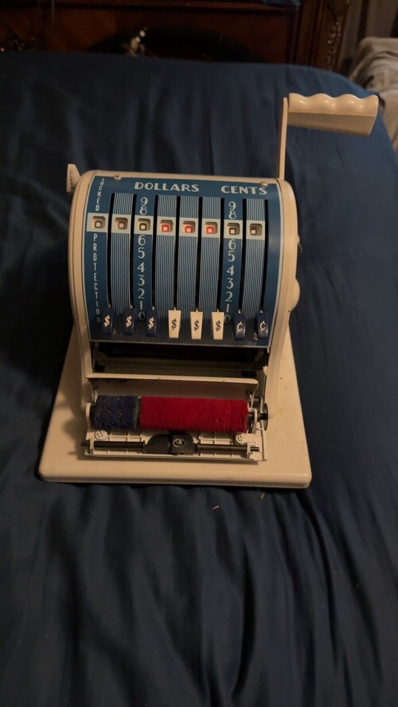 vintage paymaster check writer