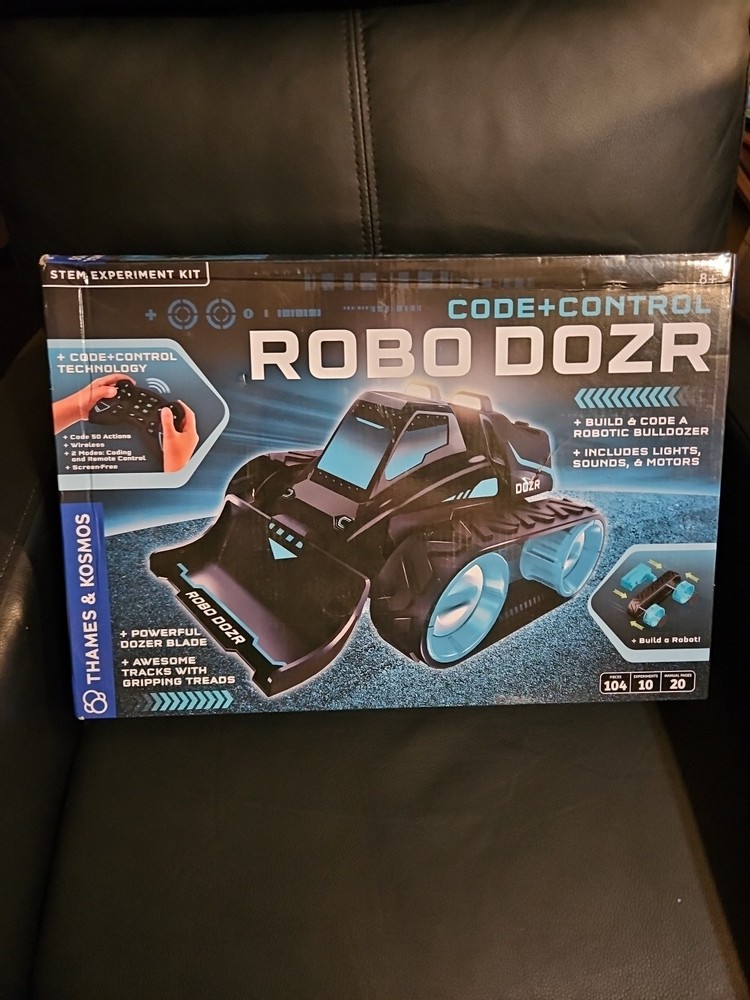 NEW Thames & Kosmos Code+Control Robo Dozr Engineering & Robotics Kit