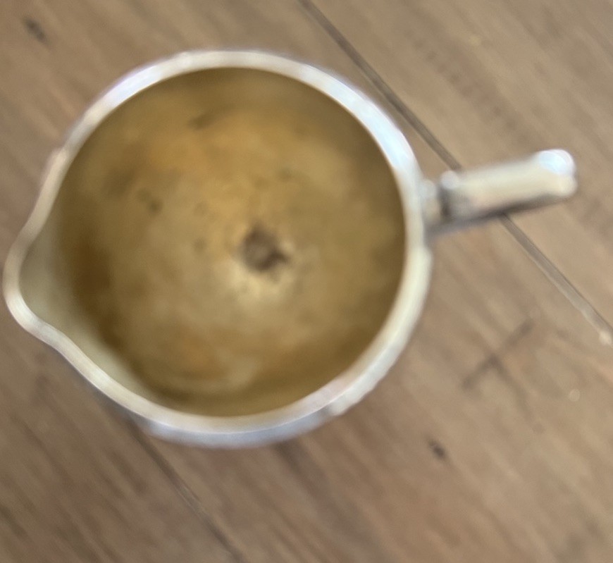 Vintage Silver-Plated Creamer Cup