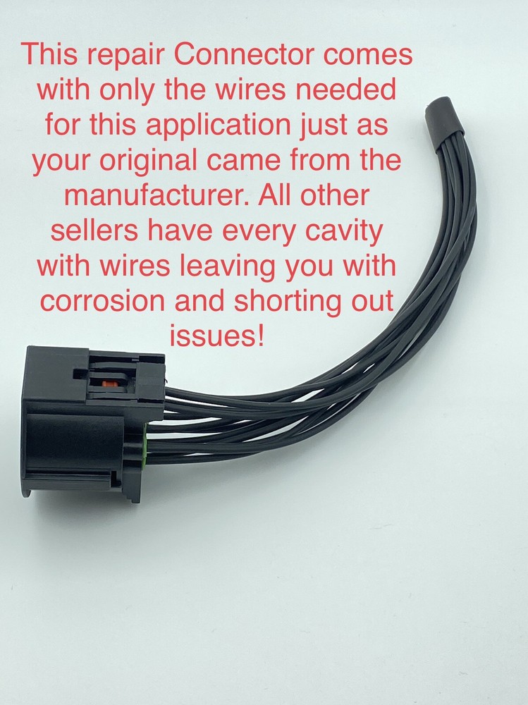 Headlight Connector Plug For 2008 - 2012 Land Rover LR2 Halogen 6-wire