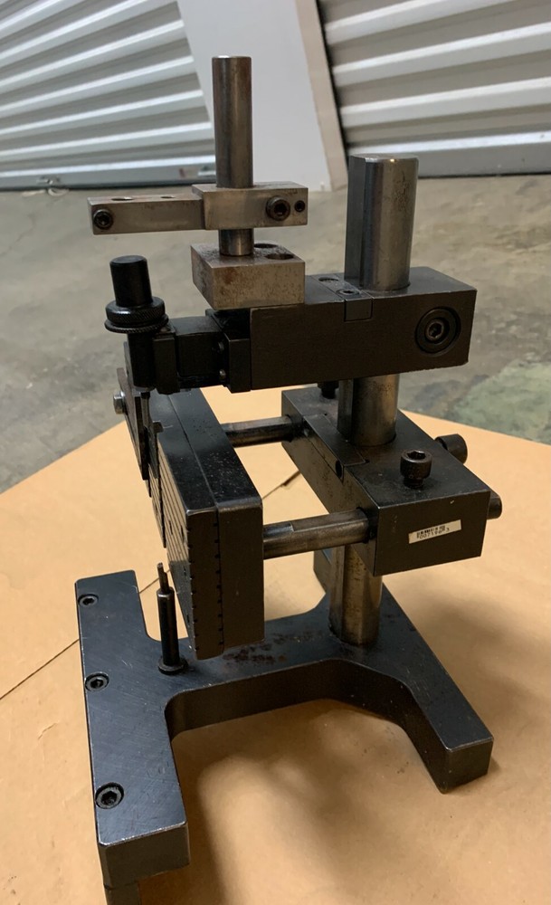 MACHINIST Table-Edge Grinding Fixture Stand - Multi-Adjusts - Clean - NICE (12)