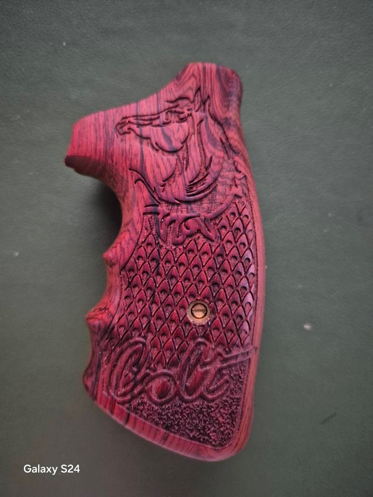 Colt Python grips Old or New E/I frame,Python re-designed 2020,Handmade Thailand