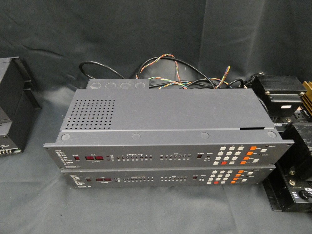 RAULAND MCZ300 Intercom/PA System - Control Unit, Casette Deck, Clock, 2 Amps