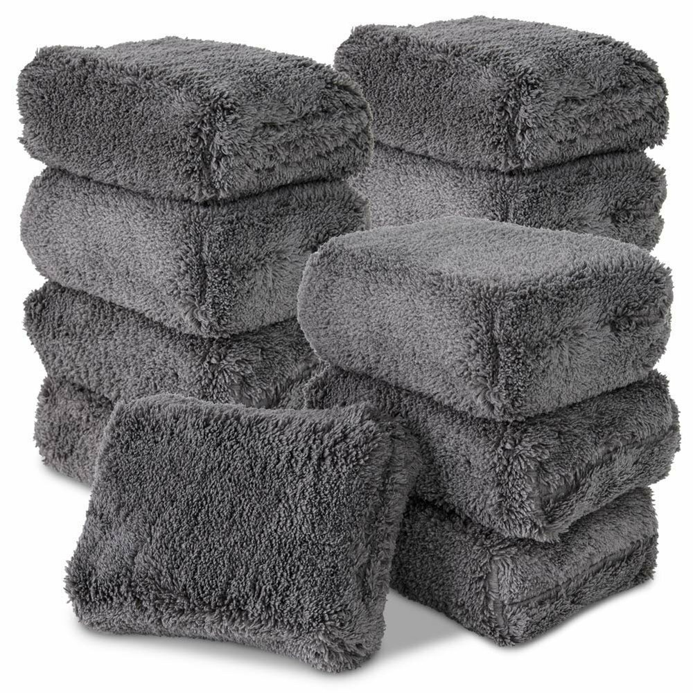 Liquid X Large Plush Microfiber Applicator Pads 5" x 3" - Rectangle