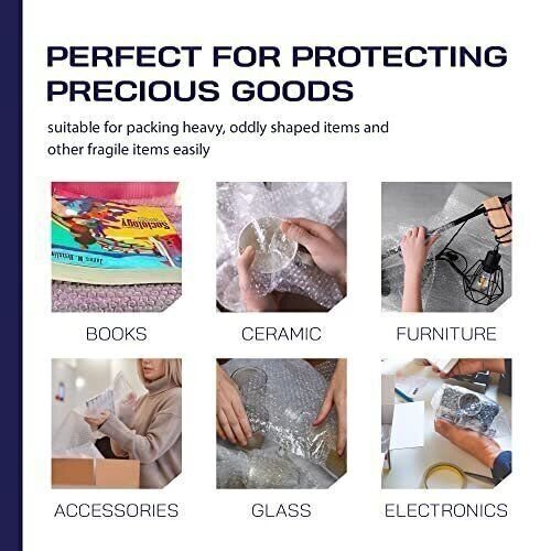 Protective Bubble Roll - 450FTx12IN Clear