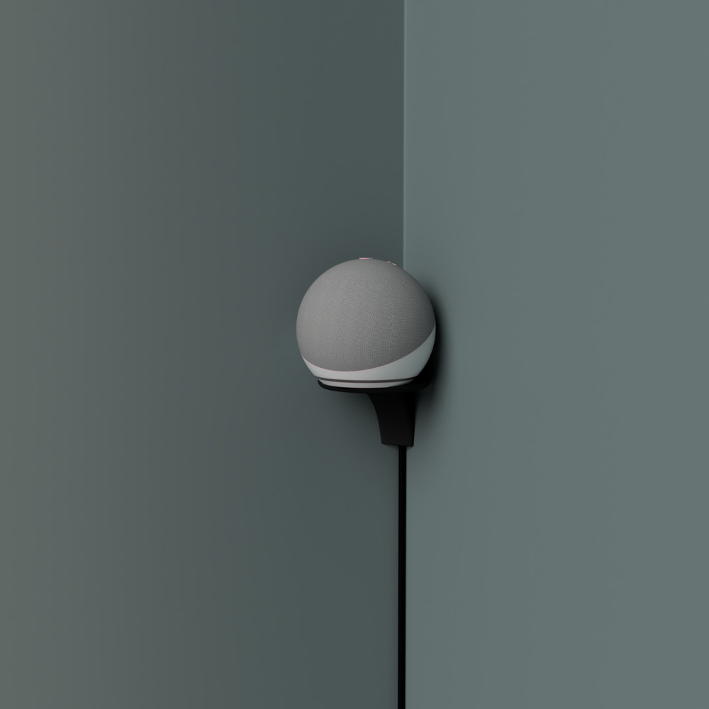 Corner Wall Mount For Amazon Alexa Echo Dot 1st Generation Space Saving Holder