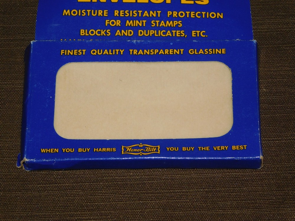 VINTAGE STAMP COLLECTING HARRIS 25 COLLECTORS ENVELOPES