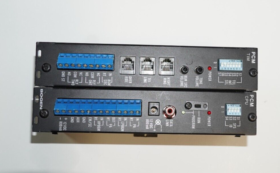 Bogen PCM TIM+CPU Paging system modular assembly