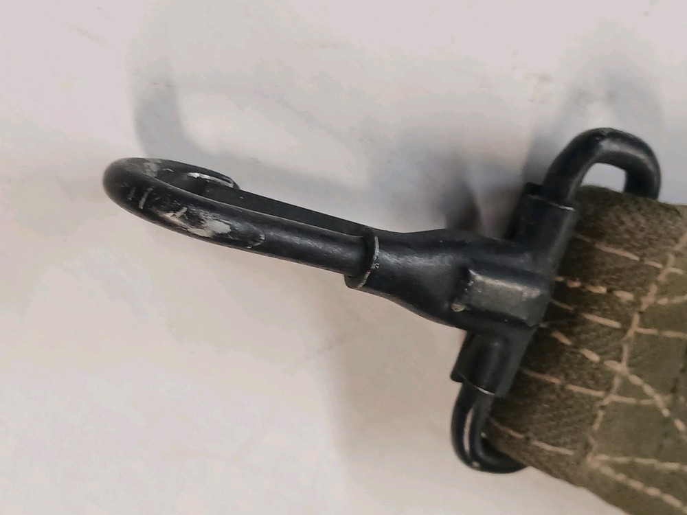 Rare WW2 US Ackerman Canvas Canvas Heavy Duty Stitched GP Strap 1945 Dated