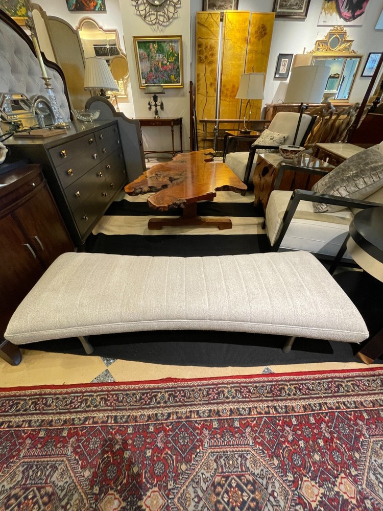 Arteriors Curved Bench in Gray