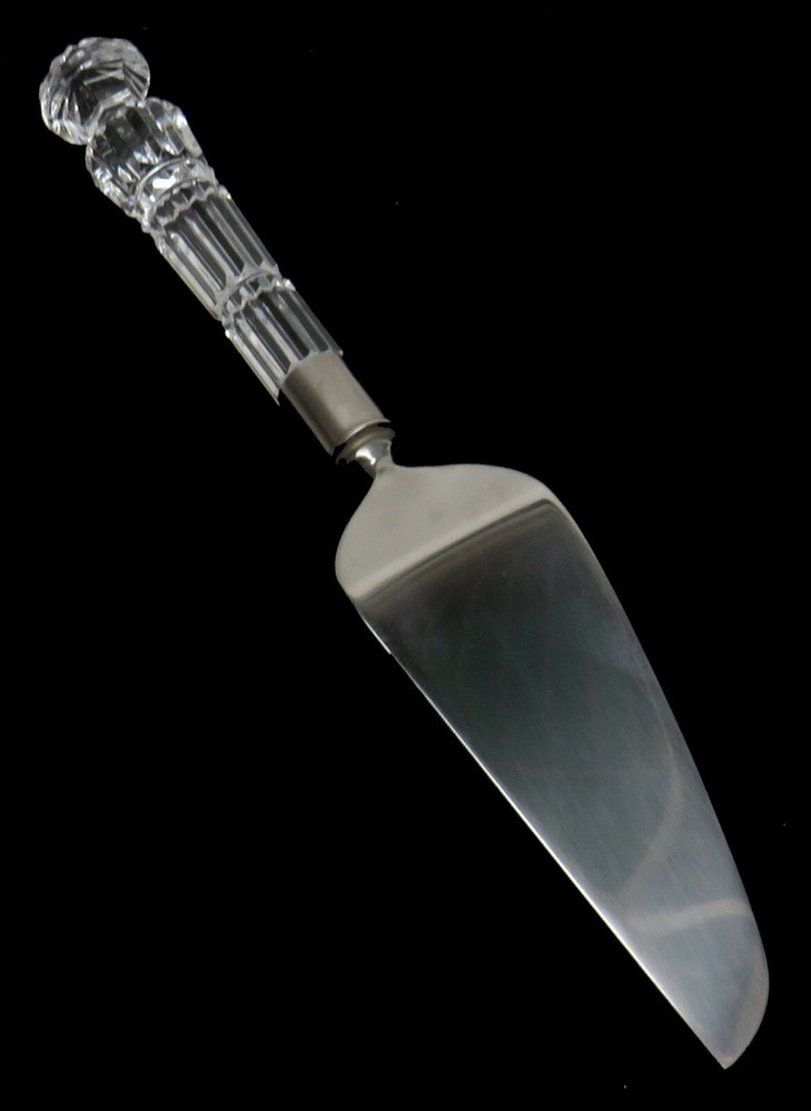 WATERFORD CRYSTAL WEDDING 12" PIE / CAKE SLICE SERVER