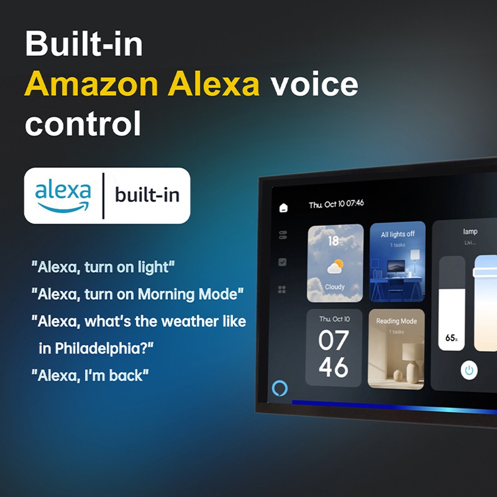 Tuya Wifi Control Panel Smart Home System ZigBee Gateway Bluetooth Music PlayeO4