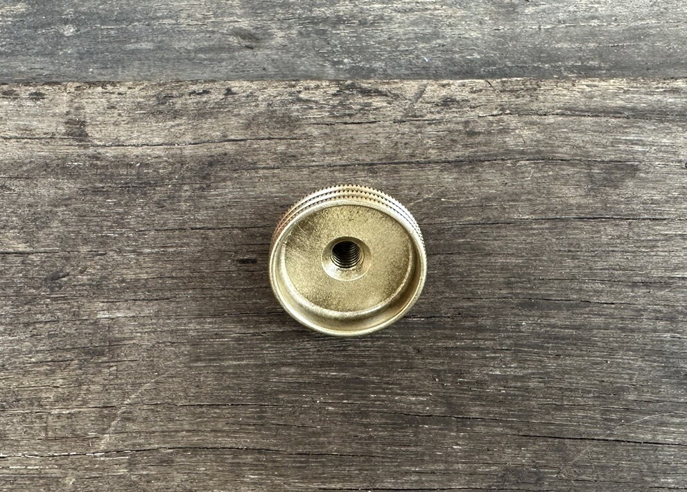 Vintage Record Plane Depth Brass Adjustment Frog Screw Old Tool