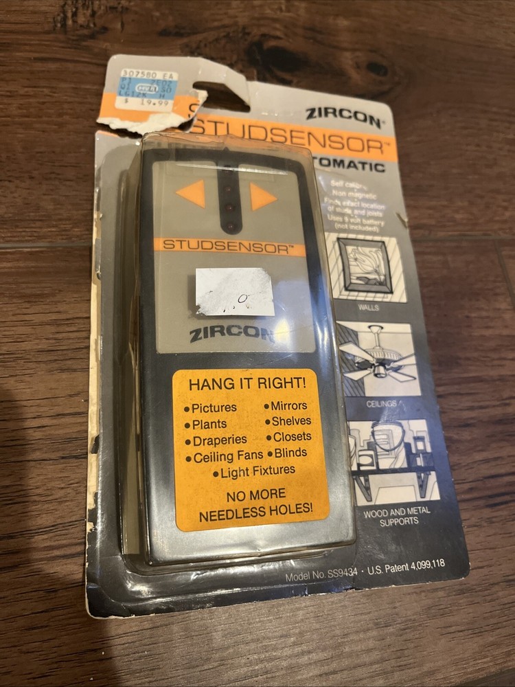 Zircon Stud Sensor Model #SS9434/ Finder, Designed in USA. Working and tested.
