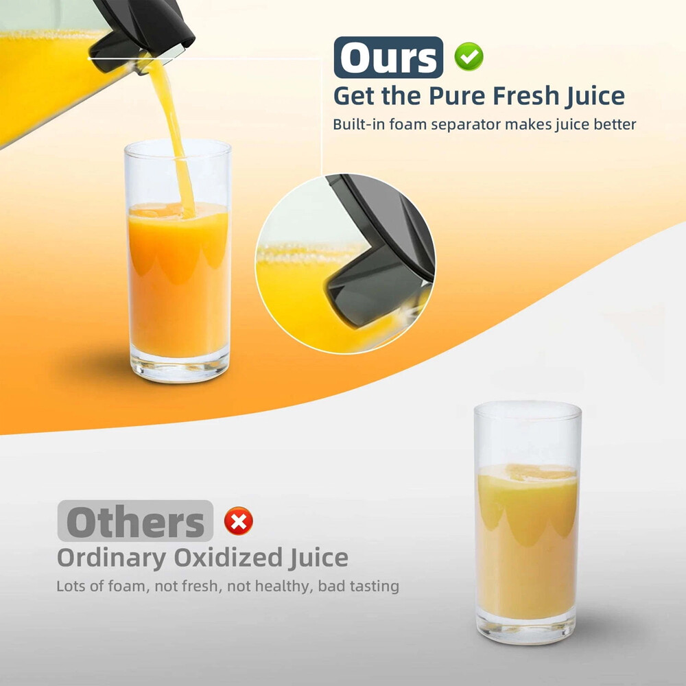 1000W Electric Juicer Fruit Vegetable Blender Juice Extractor Citrus Machine