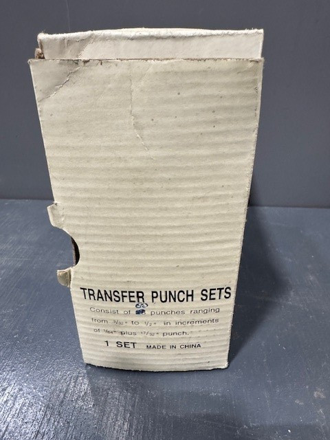 Michigan Drill PH101 Transfer Punch Set,#1-60