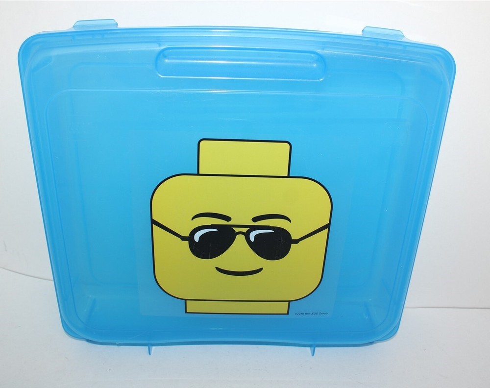 Lego Storage Blue Carry Case 2010