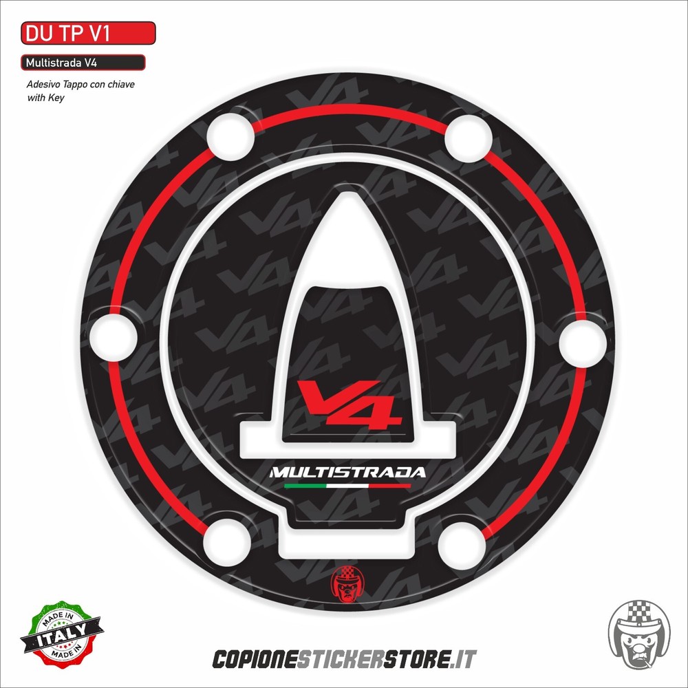 Adhesive DUCATI Multistrada V4 And V4 S for Plug Tank Tp V1