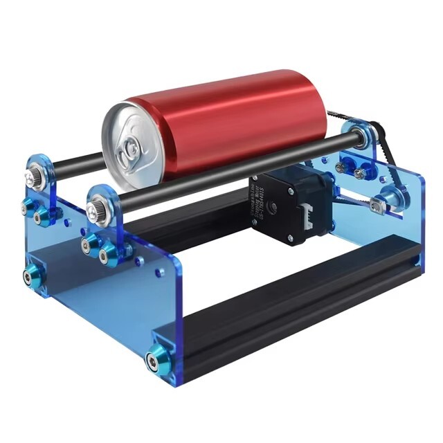 Metal Laser Engraving Machine Rotating Module / Height Increase Cushion Kits