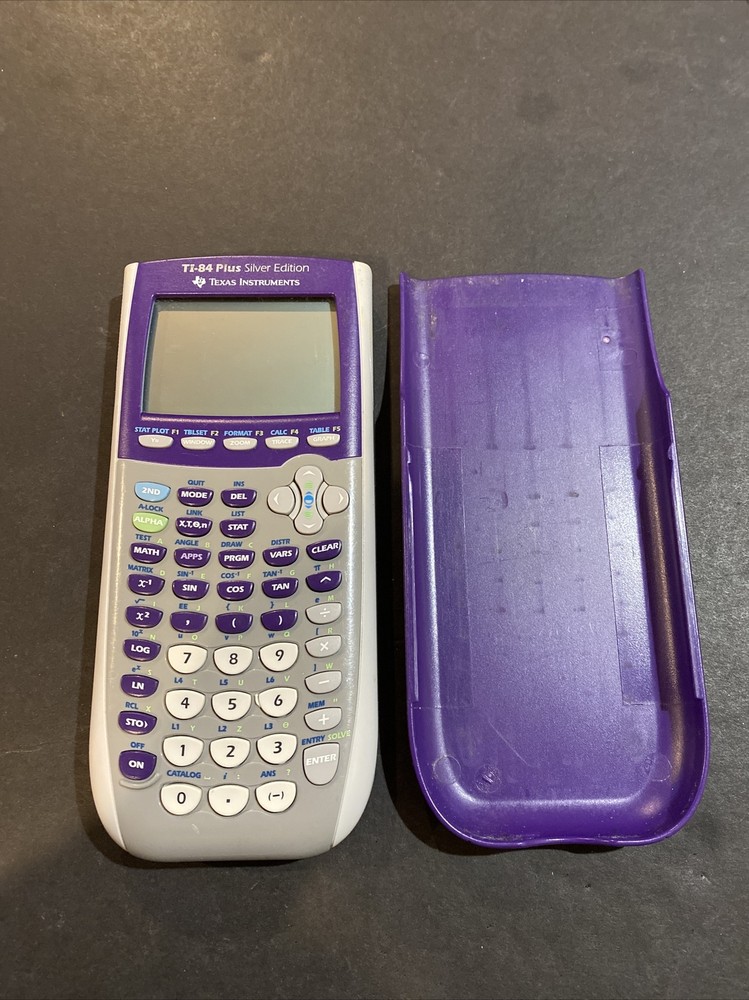 Texas Instruments TI-84 Plus Silver Edition Graphing Calculator