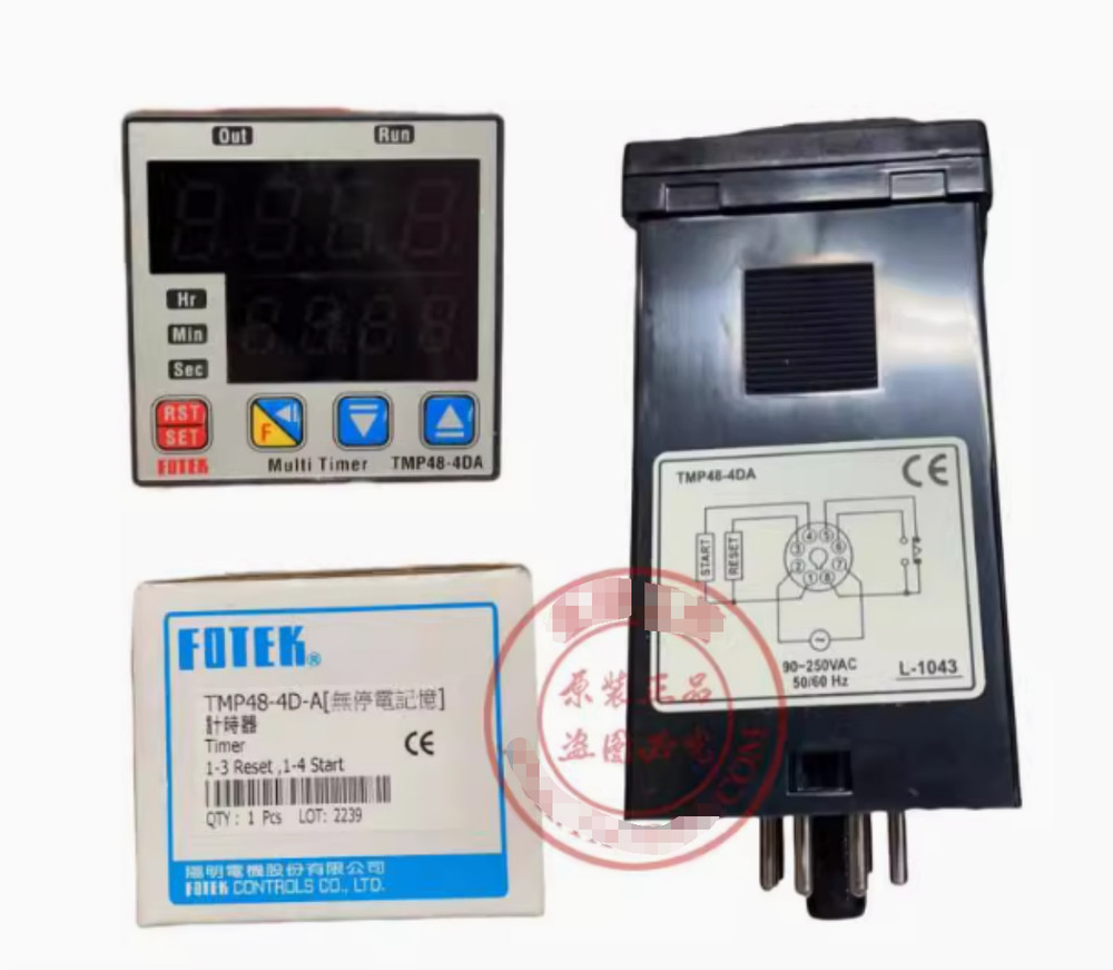 Fotek TMP48-4D-A TMP48-4DA Timer 90-250VAC Brand