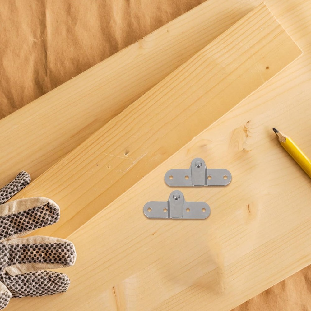 2 PCS Ladder Hinge Replacement Kit Attic Step MultiPurpose Hardware