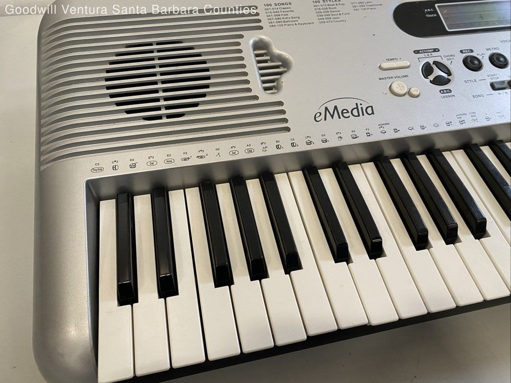 eMedia Portable Electronic Keyboard 61-Keys - Read