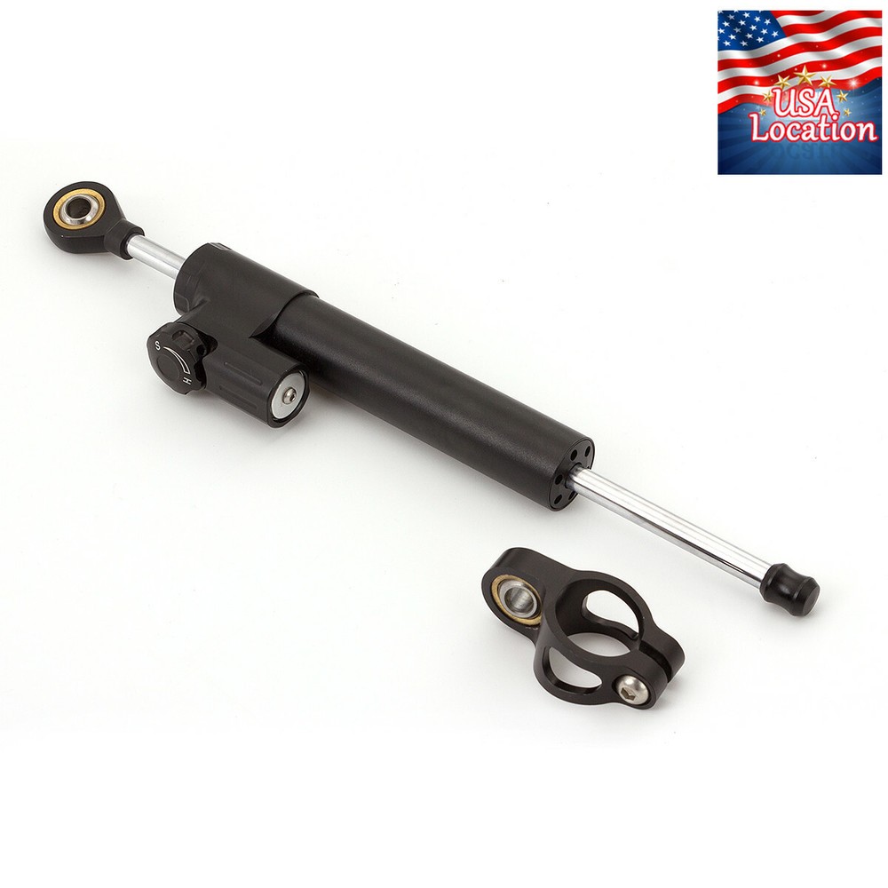 295mm Adjustable CNC Universal Steering Damper Stabilizer Linear Reversed Shock