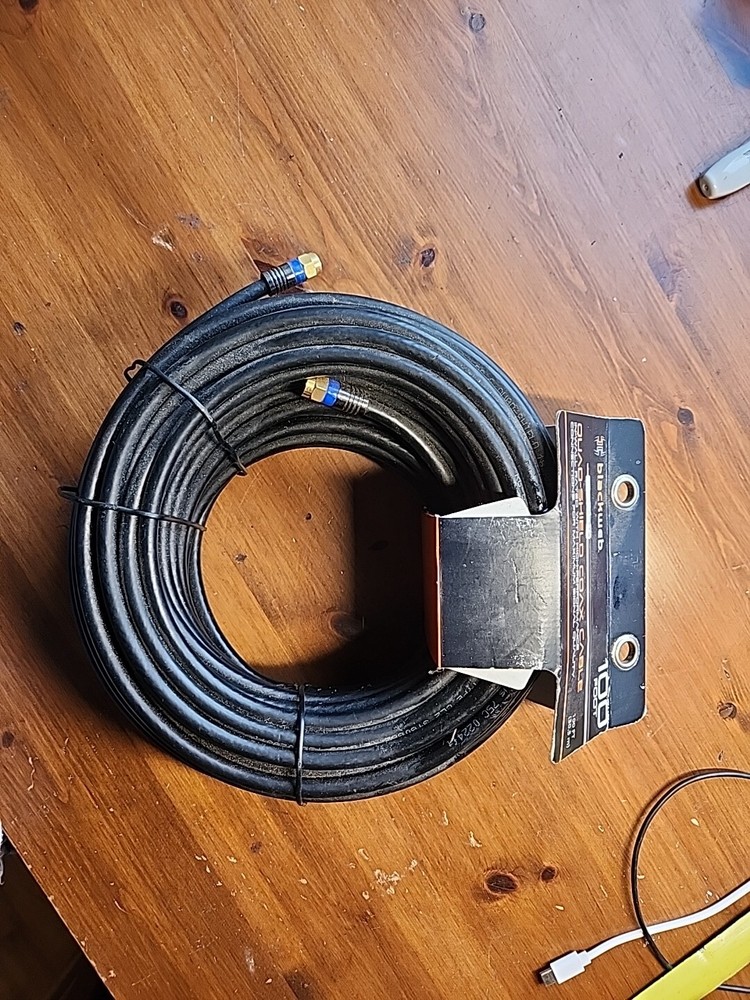 BLACKWEB   100 FT. QUAD-SHIELD COAX CABLE