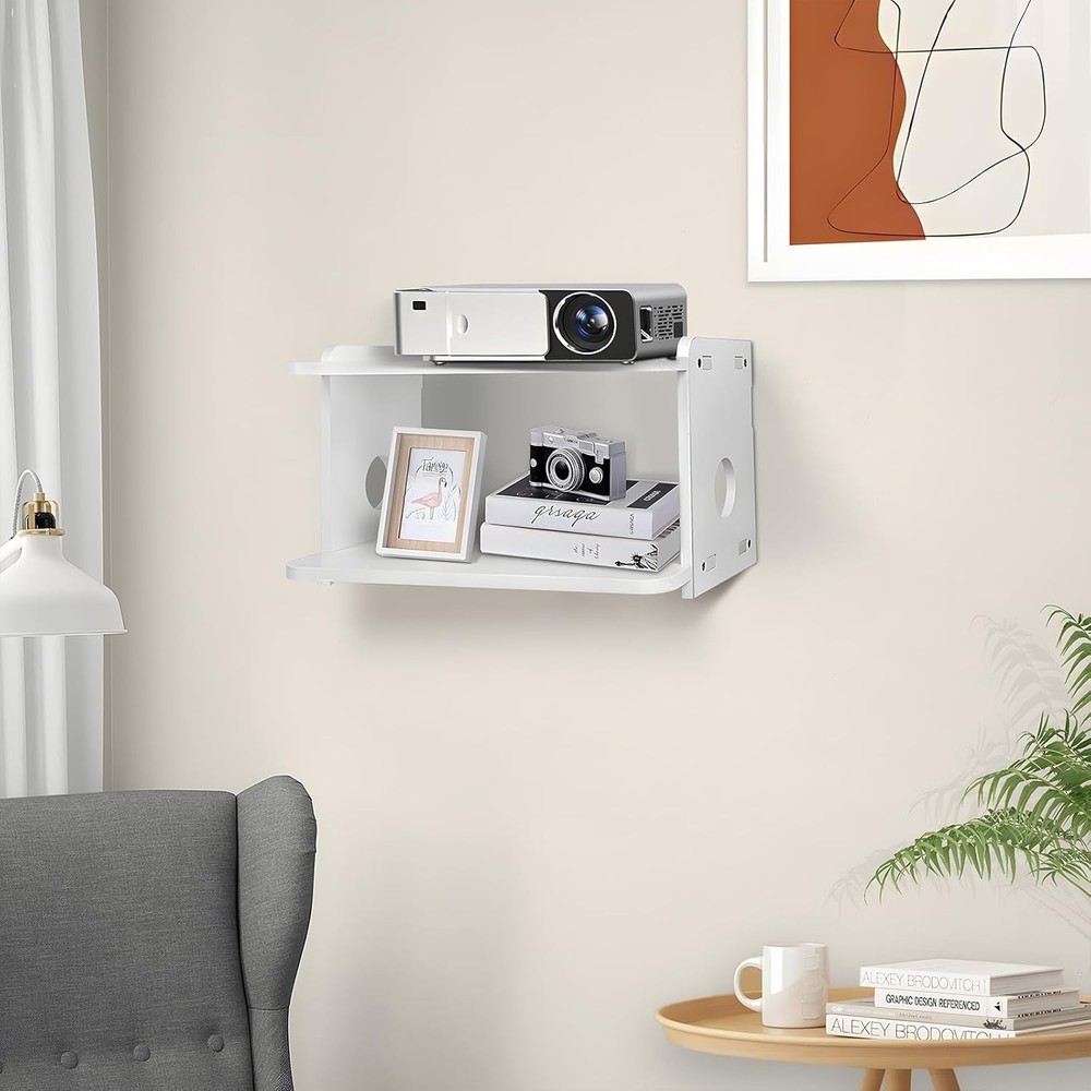 Projector Shelf Projector Wall Mount Floating Shelf Projector Stand Projector