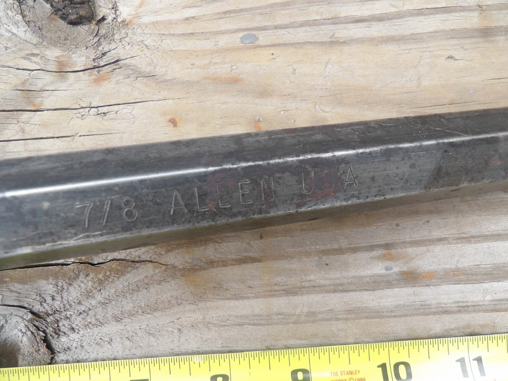 USA Made 7/8" Hex Wrench