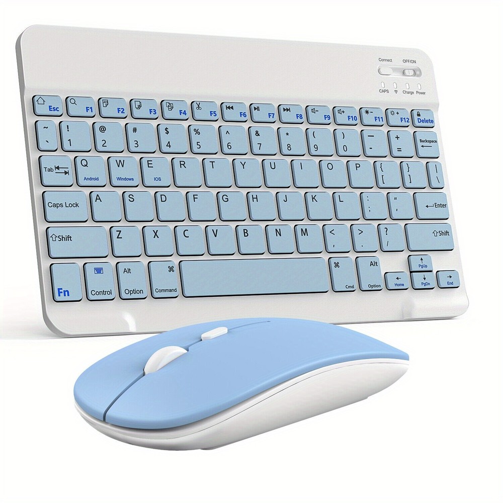 Wireless Keyboard & Mouse Ultra-Silent / Mouse Pad Combo Set For Mac Apple PC