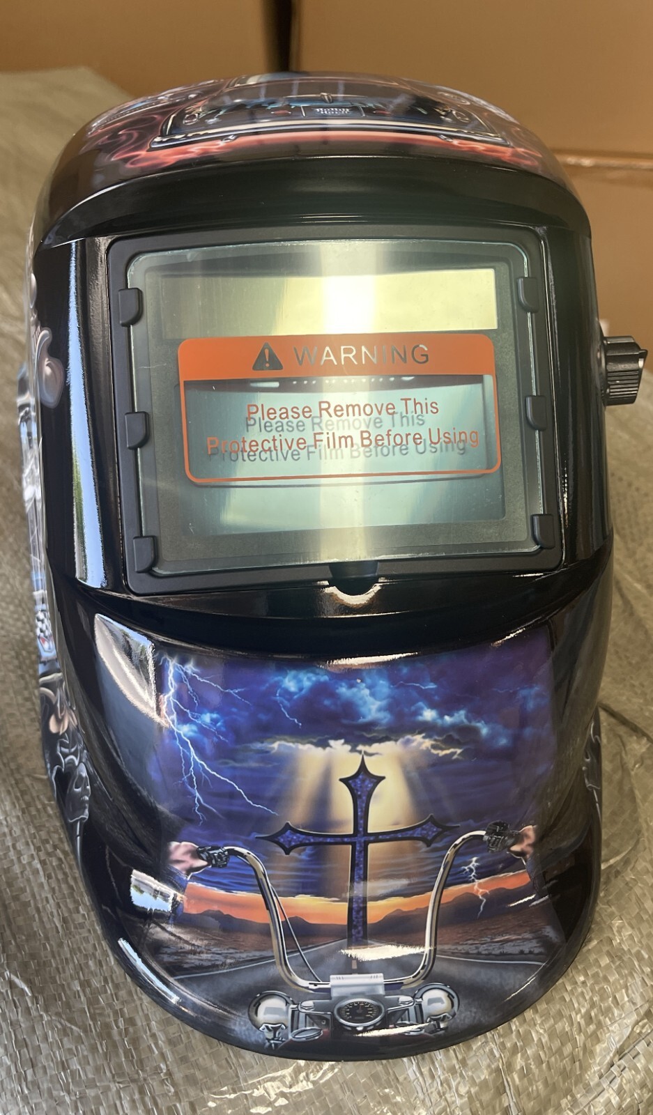 RCRS$ Solar Auto Darkening Welding Helmet Arc Tig mig certified mask grinding