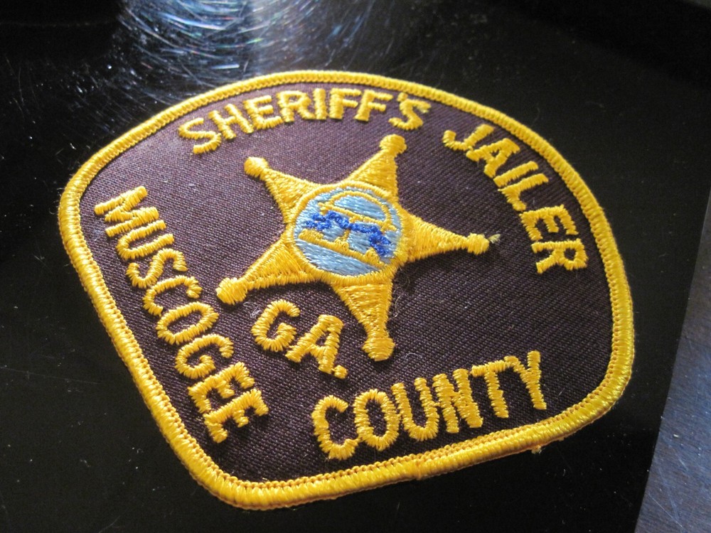 19?? Muscogee County Ga. Sheriff's Jailer patch