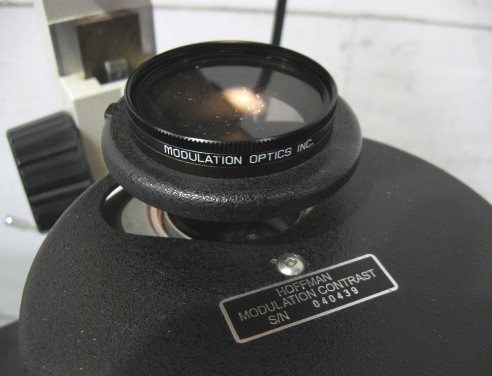 C200645 Nikon Diaphot Inverted Microscope, Hoffman Modulation Contrast, Epi-Ill