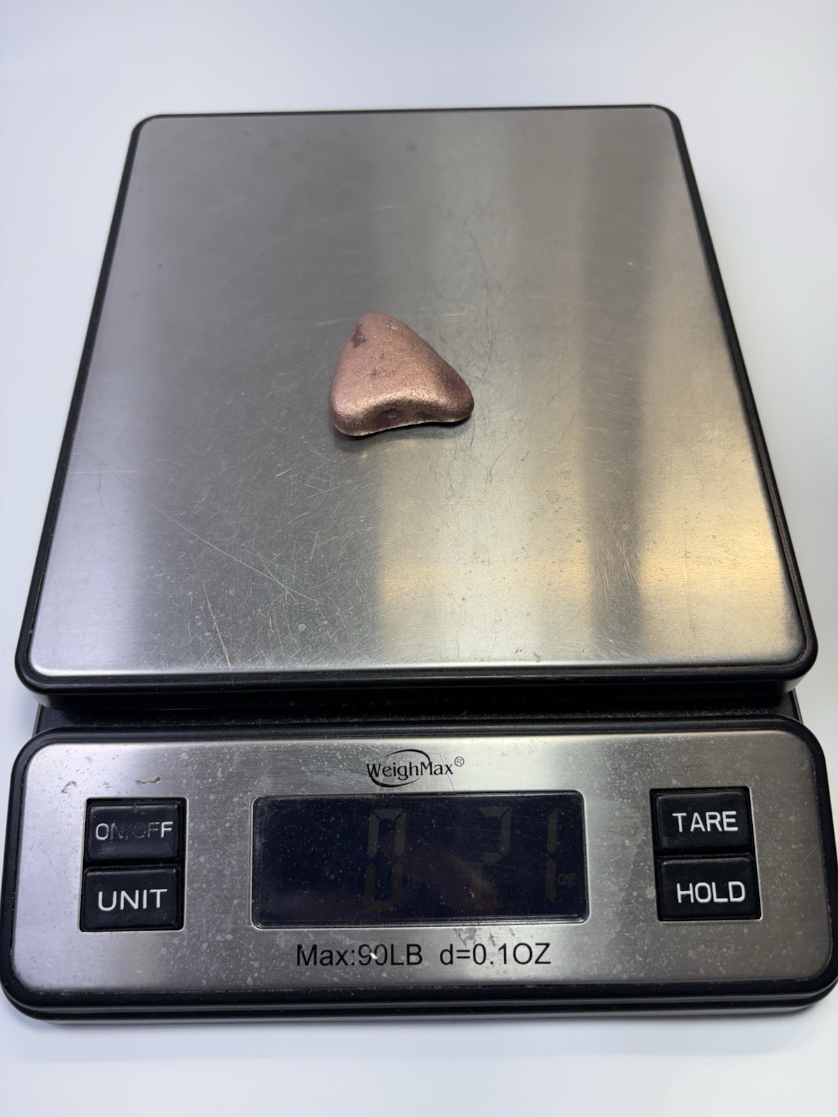 Pure Native Michigan Float Copper Mineral Specimen Lake Superior Keweenaw