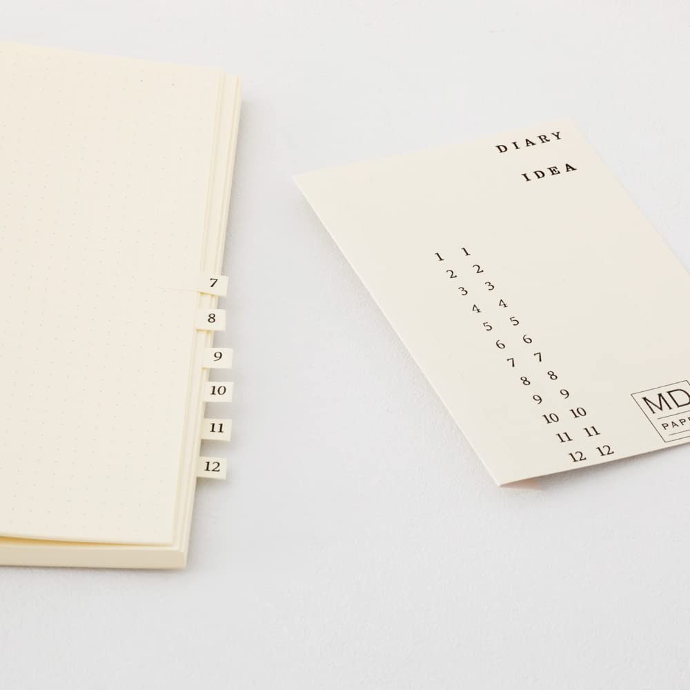 DESIGNPHIL 15310006 Notebook, MD Notebook, Journal, A5, Dot Square A