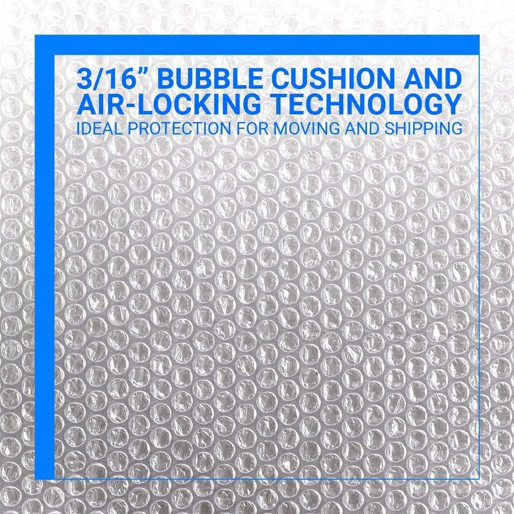 Bubble Cushioning Wrap Rolls Perforated 12" Packaging
