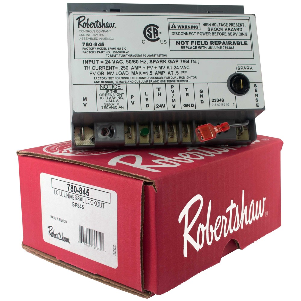Robertshaw 780-845 Ignition Module Intermittent Pilot 24V SP845
