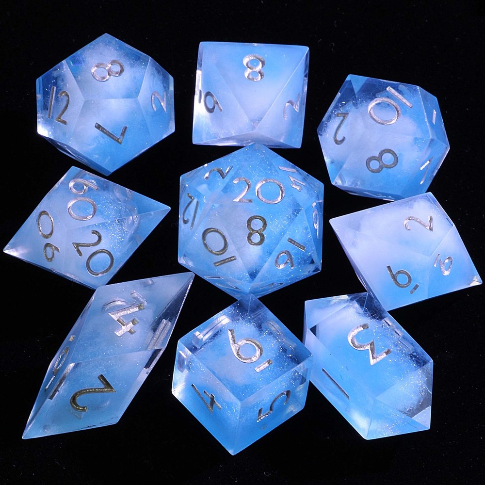 9 Polyhedral Dice DD Sets Cloud Wanderer for Dungeons Dragons RPG
