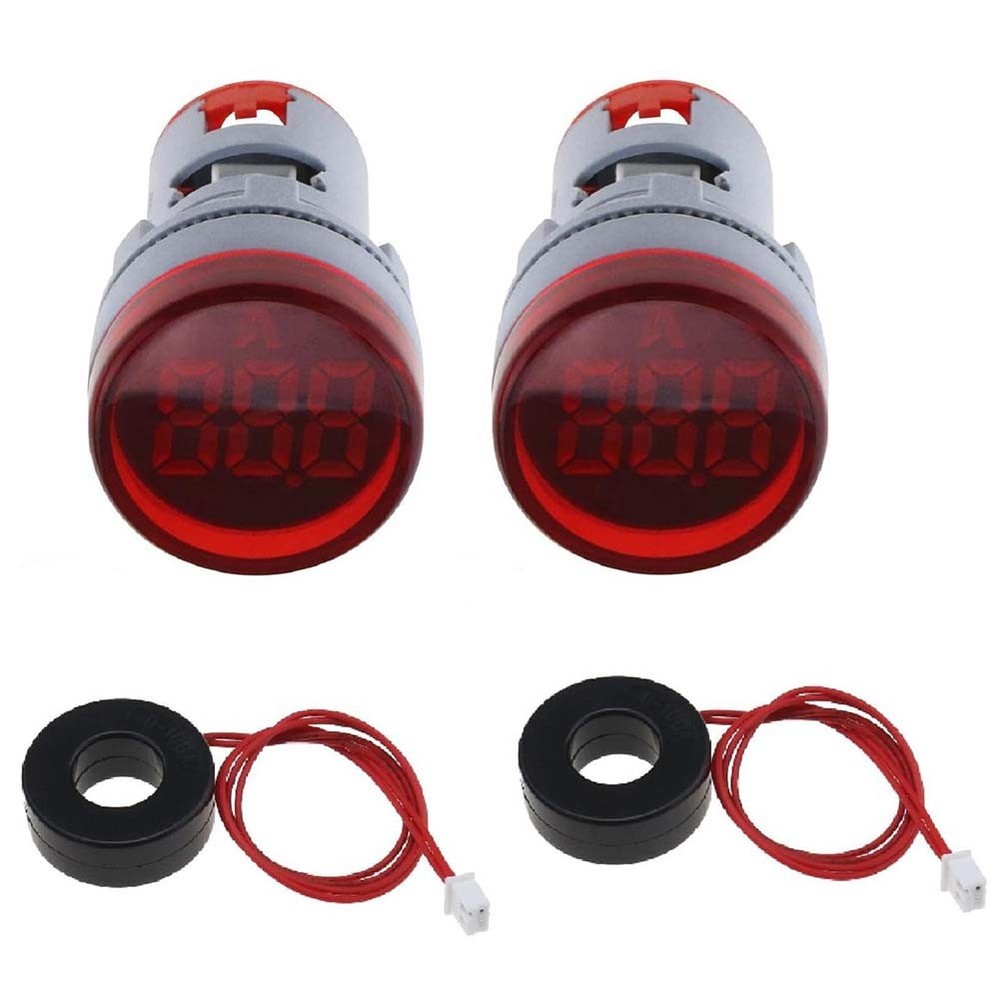 Digital AC Current Meter Set of Two with Robust Construction and Design