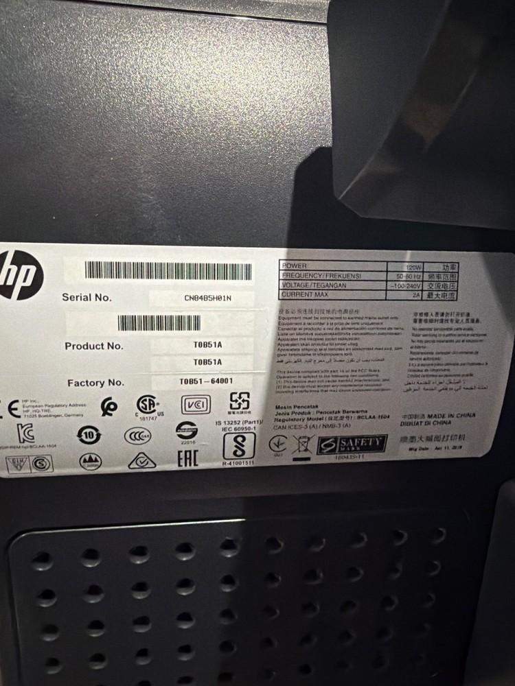 HP DesignJet Z5600 44-in PostScript Printer T0B51A USED